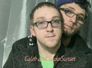 Caleb_and_LukeSunset