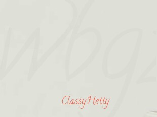 ClassyHetty